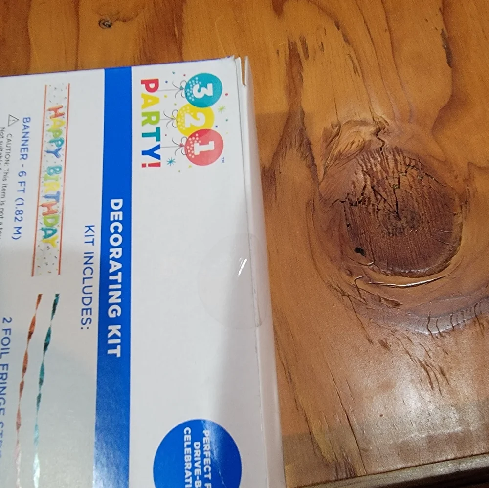 321 Party‎ Decorating Kit